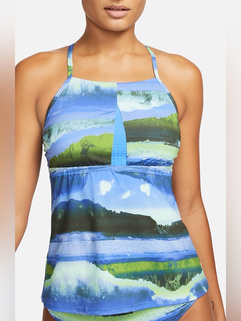 Nike Swim Adventure Strappy Crossback Tankini